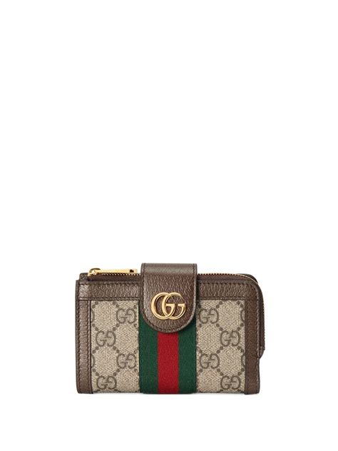 gucci stripe wallet|original Gucci wallet.